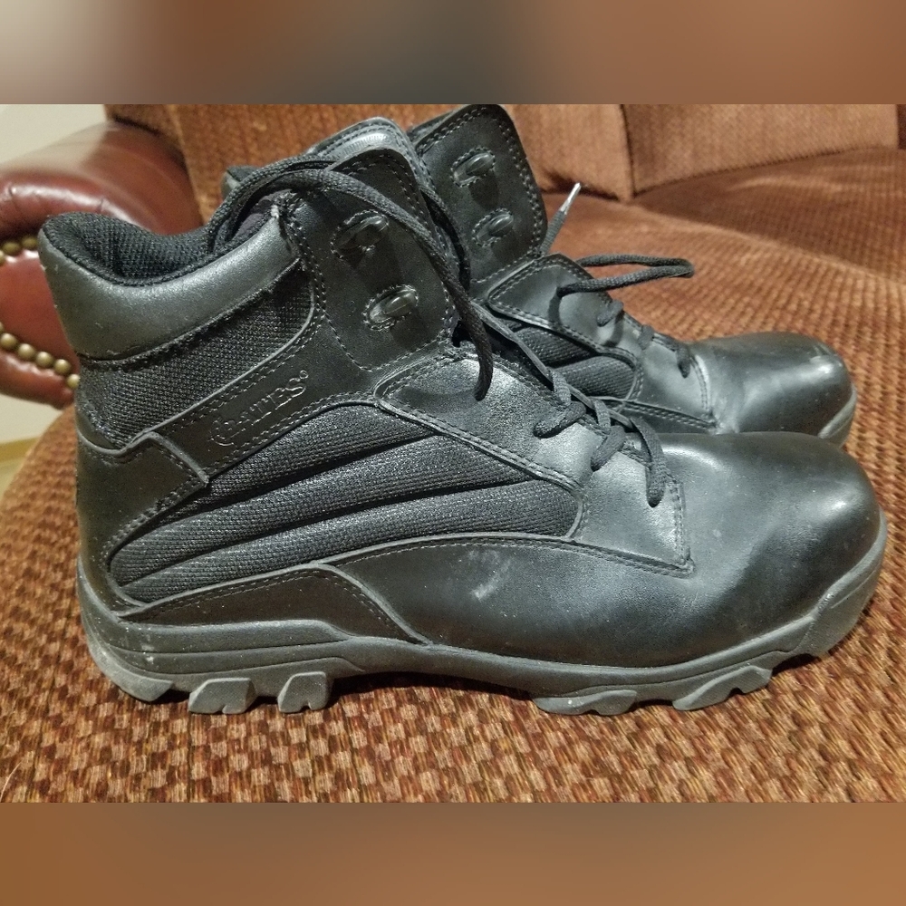 BATES Black Work Boots